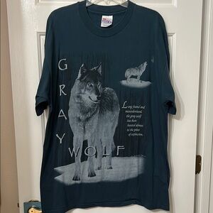 Gray Wolf Cincinnati Zoo T Shirt